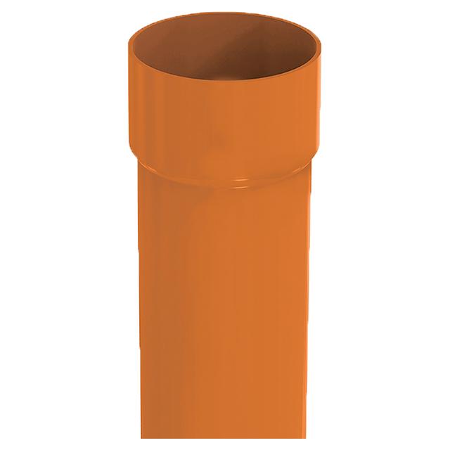 TUBO Ø 80 mm 2 m ARANCIO - 2 | Tecnomat