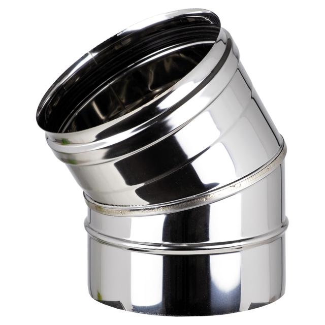 CURVA INOX A 30° Ø 20 cm - 2 | Tecnomat