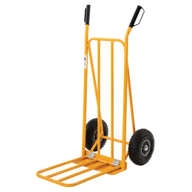 CARRELLO IN ACCIAIO CON RIBALTA RUOTE PNEUMATICHE PORTATA 250 kg 112x53x48/84 cm | Tecnomat CARRELLO IN ACCIAIO CON RIBALTA RUOTE PNEUMATICHE PORTATA 250 kg 112x53x48/84 cm | Tecnomat