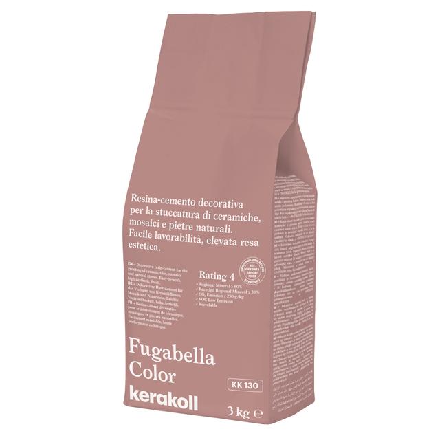 STUCCO FUGABELLA COLOR KERAKOLL KK 130 3kg FUGA 0-20 mm USO INTERNO ED ESTERNO | Tecnomat STUCCO FUGABELLA COLOR KERAKOLL KK 130 3kg FUGA 0-20 mm USO INTERNO ED ESTERNO | Tecnomat