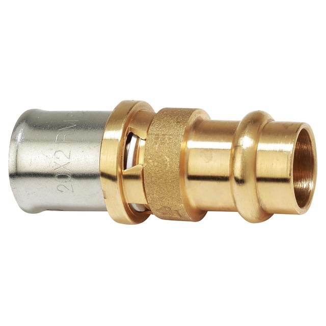 RACCORDO PRESS FIT GIACOMINI MULTISTRATO DRITTO Ø 16 x RAME Ø 14 mm PROFILO PRESSATURA TH-V | Tecnomat RACCORDO PRESS FIT GIACOMINI MULTISTRATO DRITTO Ø 16 x RAME Ø 14 mm PROFILO PRESSATURA TH-V - 2 | Tecnomat