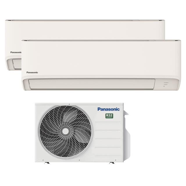 CONDIZIONATORE PANASONIC DUAL 9000+12000 BTU EER 4,14 COP 4,44 WIFI A++/A+ | Tecnomat CONDIZIONATORE PANASONIC DUAL 9000+12000 BTU EER 4,14 COP 4,44 WIFI A++/A+ | Tecnomat
