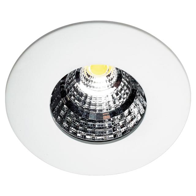 FARETTO INCASSO TONDO FISSO BIANCO LED COB 6W 3000K 550 lumen IP20 Ø 90xH 43mm FORO Ø75 mm | Tecnomat FARETTO INCASSO TONDO FISSO BIANCO LED COB 6W 3000K 550 lumen IP20 Ø 90xH 43mm FORO Ø75 mm | Tecnomat