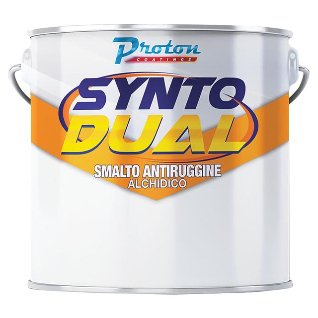 SMALTO SINTETICO LUCIDO PROTON NERO 2,5 l ANTIRUGGINE 9-11 m² CON 1 l | Tecnomat SMALTO SINTETICO LUCIDO PROTON NERO 2,5 l ANTIRUGGINE 9-11 m² CON 1 l | Tecnomat