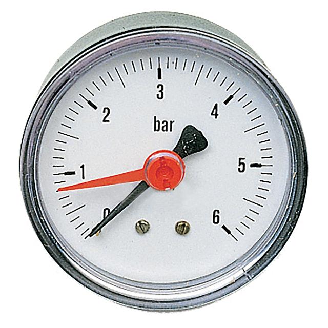 MANOMETRO POSTERIORE FERRARI Ø52xM1/4'' TEMPERATURA MAX +90°C 6 BAR A NORMA EN837.1 | Tecnomat MANOMETRO POSTERIORE FERRARI Ø52xM1/4'' TEMPERATURA MAX +90°C 6 BAR A NORMA EN837.1 | Tecnomat