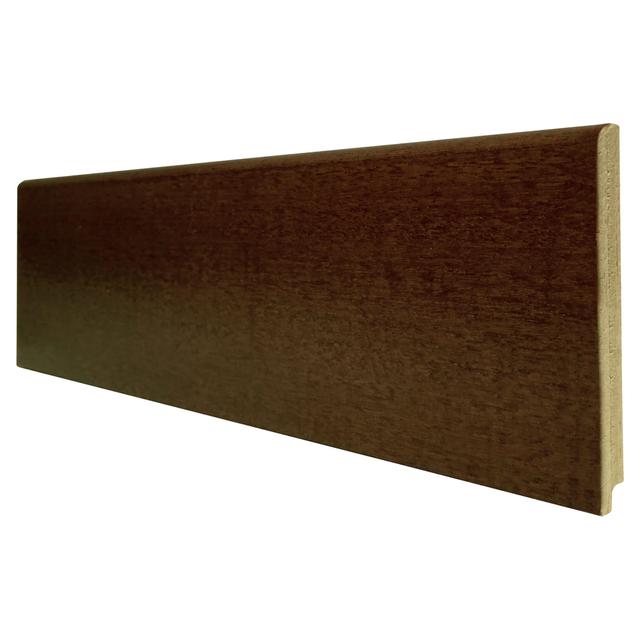 BATTISCOPA RIVESTITO NOCE SCURO 2400x80 mm (LxH) SP 10 mm | Tecnomat BATTISCOPA RIVESTITO NOCE SCURO 2400x80 mm (LxH) SP 10 mm - 2 | Tecnomat