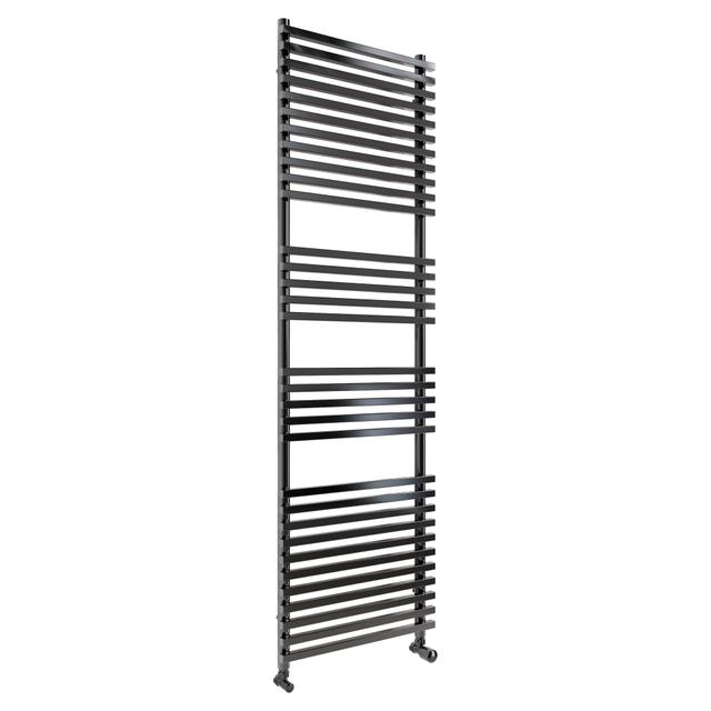 TERMOARREDO TRAPANI 1640x500 mm (HxL) INTERASSE 450 mm 803 WATT QUADRATO BLACK NICHEL | Tecnomat TERMOARREDO TRAPANI 1640x500 mm (HxL) INTERASSE 450 mm 803 WATT QUADRATO BLACK NICHEL - 2 | Tecnomat