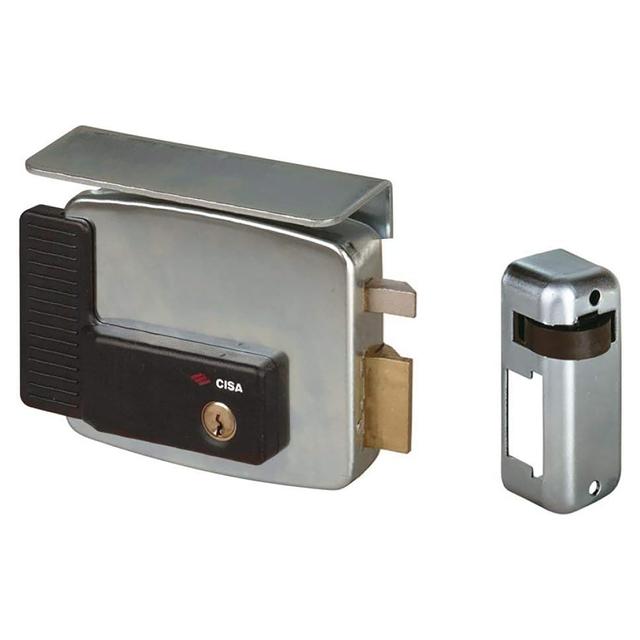 SERRATURA ELETTRICA CISA AD APPLICARE SX E60mm SCROCCO AUTOBLOCCANTE TETTUCCIO PULSANTE | Tecnomat SERRATURA ELETTRICA CISA AD APPLICARE SX E60mm SCROCCO AUTOBLOCCANTE TETTUCCIO PULSANTE - 2 | Tecnomat