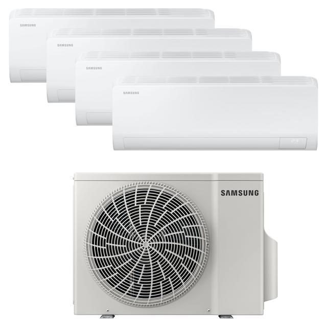 CONDIZIONATORE SAMSUNG QUADRI 9000+9000+ 9000+12000 BTU LUZON S2 WI- FI EER 4,06 COP 4,37 A++/A+ | Tecnomat CONDIZIONATORE SAMSUNG QUADRI 9000+9000+ 9000+12000 BTU LUZON S2 WI- FI EER 4,06 COP 4,37 A++/A+ - 2 | Tecnomat