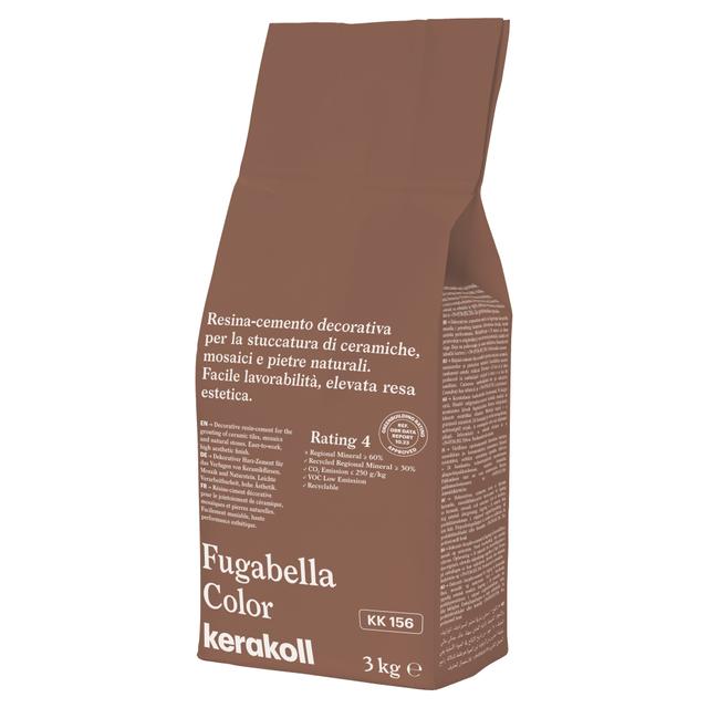 STUCCO FUGABELLA COLOR KERAKOLL KK 156 3kg FUGA 0-20 mm USO INTERNO ED ESTERNO | Tecnomat STUCCO FUGABELLA COLOR KERAKOLL KK 156 3kg FUGA 0-20 mm USO INTERNO ED ESTERNO | Tecnomat