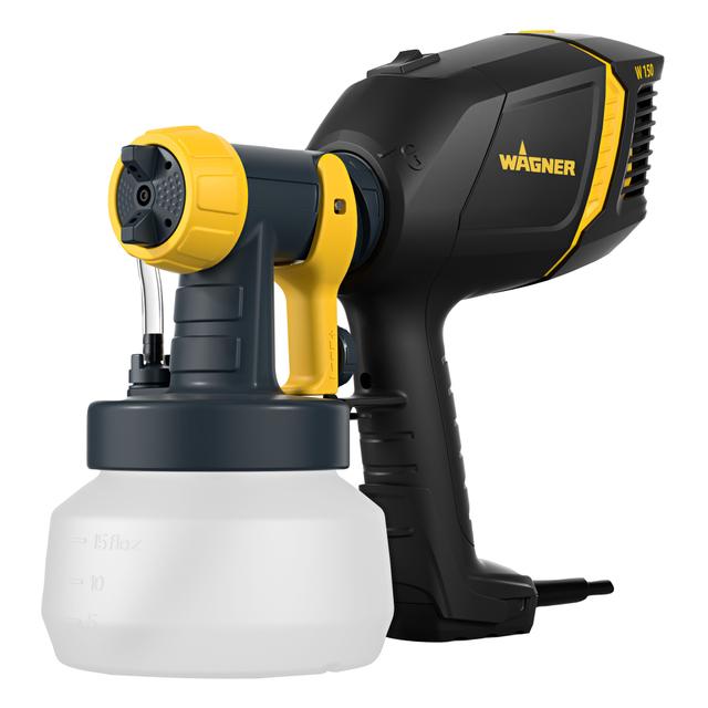 PISTOLA A SPRUZZO WAGNER W150 HVLP A TURBINA SERBATOIO 600 ml PER LEGNO E METALLO | Tecnomat PISTOLA A SPRUZZO WAGNER W150 HVLP A TURBINA SERBATOIO 600 ml PER LEGNO E METALLO | Tecnomat