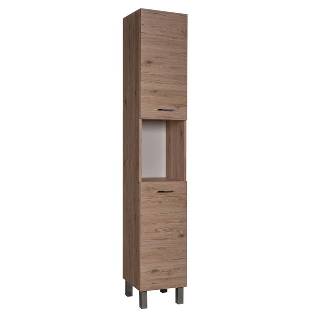 COLONNA LAGUNA E JESS IN TRUCCIOLATO QUERCIA NATURALE 2ANTE VANO 34x183x34 cm (LxHxP) | Tecnomat COLONNA LAGUNA E JESS IN TRUCCIOLATO QUERCIA NATURALE 2ANTE VANO 34x183x34 cm (LxHxP) - 2 | Tecnomat