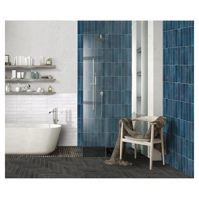 RIVESTIMENTO BRILLIANT COBALT BLUE 6x25x0,9 cm GRES PORCELLANATO | Tecnomat RIVESTIMENTO BRILLIANT COBALT BLUE 6x25x0,9 cm GRES PORCELLANATO | Tecnomat