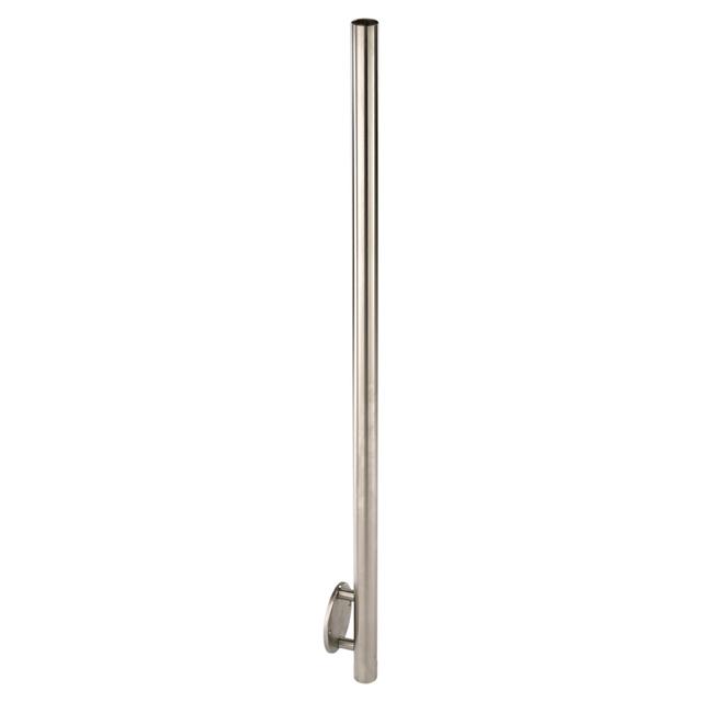 MONTANTE A PIASTRA LATERALE INOX 304 Ø 42,4x2x1200 mm PER RINGHIERE | Tecnomat MONTANTE A PIASTRA LATERALE INOX 304 Ø 42,4x2x1200 mm PER RINGHIERE | Tecnomat
