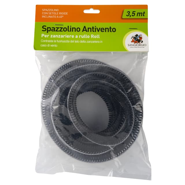 SPAZZOLINO ANTIVENTO PER ZANZARIERA ROLL 2,5 mt | Tecnomat SPAZZOLINO ANTIVENTO PER ZANZARIERA ROLL 2,5 mt - 2 | Tecnomat
