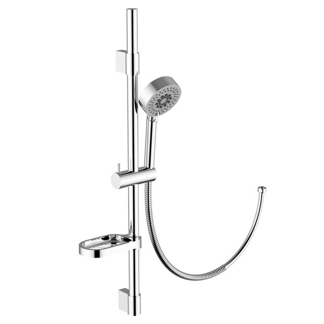 SALISCENDI DOCCIA TEOREMA ISCHIA 5 GETTI CROMO INTERASSE VARIABILE 40 -62 cm ASTA 70 cm | Tecnomat SALISCENDI DOCCIA TEOREMA ISCHIA 5 GETTI CROMO INTERASSE VARIABILE 40 -62 cm ASTA 70 cm | Tecnomat