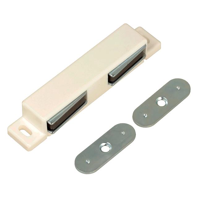 CHIUSURA MAGNETICA DOPPIA 70 mm BIANCO 4 PEZZI | Tecnomat CHIUSURA MAGNETICA DOPPIA 70 mm BIANCO 4 PEZZI - 2 | Tecnomat