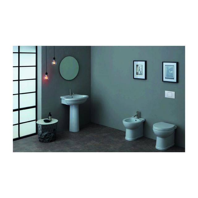 BIDET ALICE SERIE SHORT FILO MURO A TERRA IN CERAMICA BIANCA | Tecnomat BIDET ALICE SERIE SHORT FILO MURO A TERRA IN CERAMICA BIANCA | Tecnomat