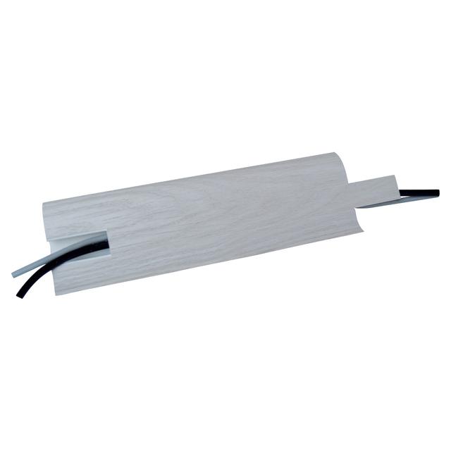 BATTISCOPA PASSA CAVO IN PVC ROVERE BIANCO L2500xH60mm SP20 mm | Tecnomat BATTISCOPA PASSA CAVO IN PVC ROVERE BIANCO L2500xH60mm SP20 mm | Tecnomat