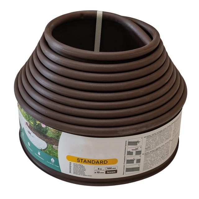 BORDURA FLESSIBILE PP MARRONE 6 m H 10 cm | Tecnomat BORDURA FLESSIBILE PP MARRONE 6 m H 10 cm | Tecnomat