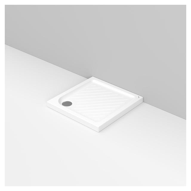 PIATTO DOCCIA DOLOMITE CERAMICA BIANCO 80X80 cm H 6 cm PILETTA Ø 90 mm | Tecnomat PIATTO DOCCIA DOLOMITE CERAMICA BIANCO 80X80 cm H 6 cm PILETTA Ø 90 mm - 2 | Tecnomat