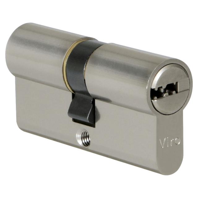 CILINDRO SICUREZZA VIRO PROFILO EUROPEO MISURA 62 = 31+31 mm NICHELATO | Tecnomat CILINDRO SICUREZZA VIRO PROFILO EUROPEO MISURA 62 = 31+31 mm NICHELATO | Tecnomat