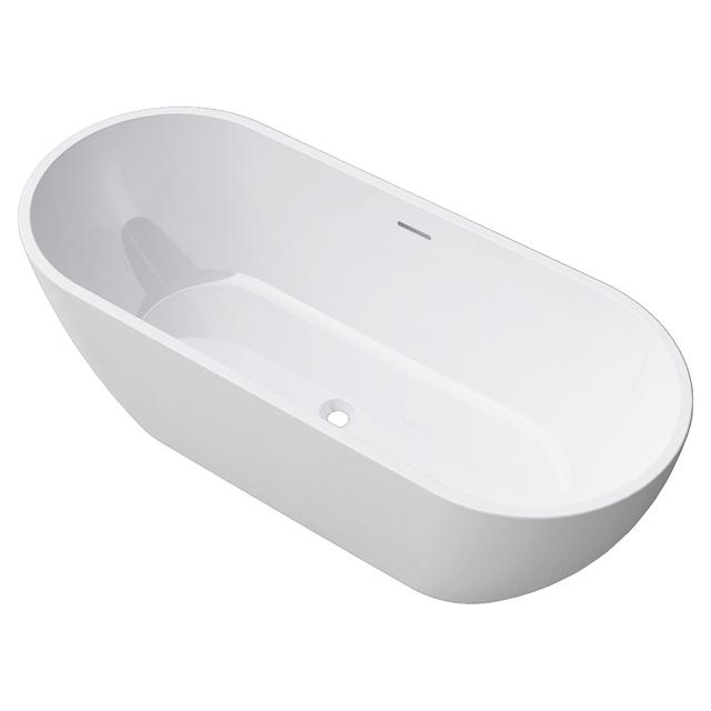 VASCA FREESTANDING OVALE VITTORIA 165x57x70 (LxHxP) ACRILICO BIANCO CAPACITA 237 l | Tecnomat VASCA FREESTANDING OVALE VITTORIA 165x57x70 (LxHxP) ACRILICO BIANCO CAPACITA 237 l | Tecnomat