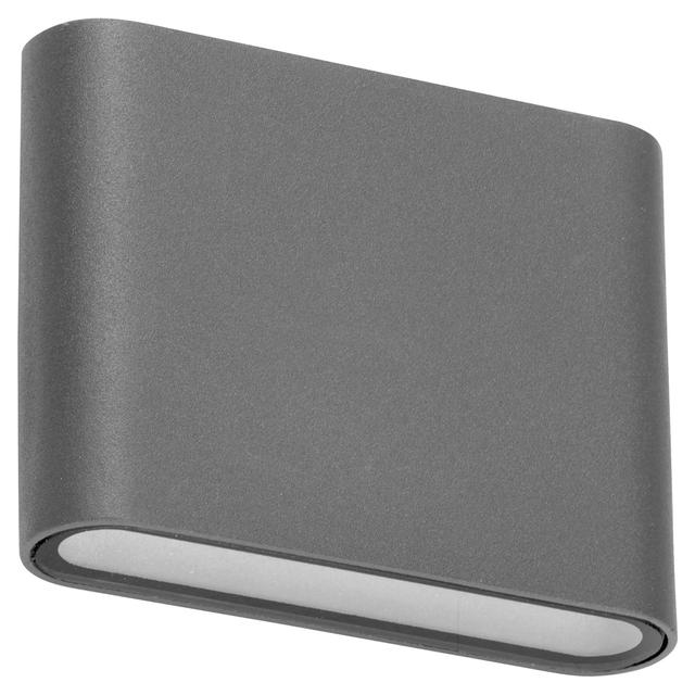 LAMPADA ESTERNO SLIM TONDA PICCOLA LED 6W IN ALLUMINIO GRIGIA | Tecnomat LAMPADA ESTERNO SLIM TONDA PICCOLA LED 6W IN ALLUMINIO GRIGIA | Tecnomat