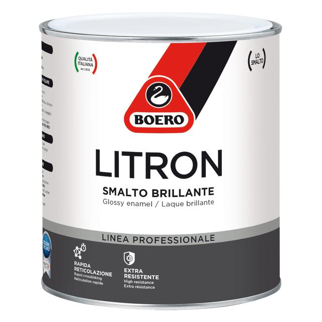 SMALTO SOLVENTE BRILLANTE BOERO 0,75 l LITRON TESTA DI MORO 14 - 16 m²/l PRONTO USO | Tecnomat SMALTO SOLVENTE BRILLANTE BOERO 0,75 l LITRON TESTA DI MORO 14 - 16 m²/l PRONTO USO - 2 | Tecnomat