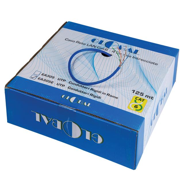 CAVO DATI UTP CAT6 TCCA RIGIDO COLORE BLU LUNGHEZZA 125 m | Tecnomat CAVO DATI UTP CAT6 TCCA RIGIDO COLORE BLU LUNGHEZZA 125 m | Tecnomat