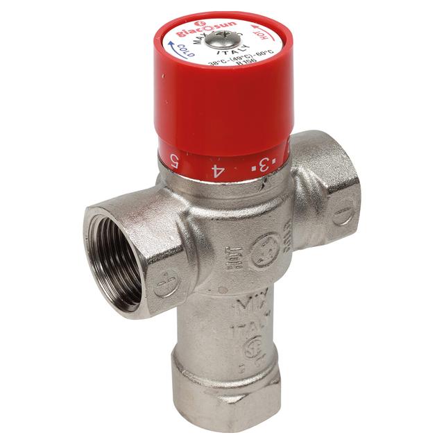 MISCELATORE TERMOSTATICO GIACOMINI DR156X005 F/F 1 USO SANITARIO E SOLARE 16 bar | Tecnomat MISCELATORE TERMOSTATICO GIACOMINI DR156X005 F/F 1 USO SANITARIO E SOLARE 16 bar - 2 | Tecnomat