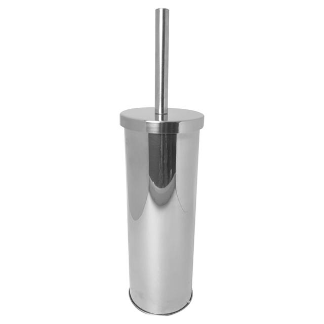 PORTASCOPINO LISCIO IN ACCIAIO INOX CROMATO LUCIDO DIAMETRO 9,5 H 38 cm | Tecnomat PORTASCOPINO LISCIO IN ACCIAIO INOX CROMATO LUCIDO DIAMETRO 9,5 H 38 cm - 2 | Tecnomat