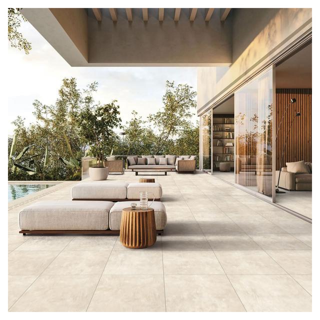 PAVIMENTO ESTERNO INDUSTRIAL BEIGE 60x60x2 cm (PEI 4/5) R11 RETT GRES PORCELLANATO | Tecnomat PAVIMENTO ESTERNO INDUSTRIAL BEIGE 60x60x2 cm (PEI 4/5) R11 RETT GRES PORCELLANATO - 2 | Tecnomat