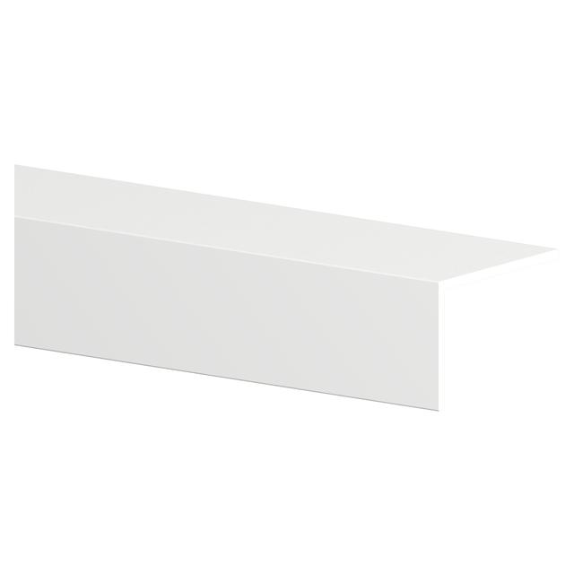 COPRIFILO PIATTO BIANCO ANGOLARE BARRA 2x3,25 METRI 60x40x3mm | Tecnomat COPRIFILO PIATTO BIANCO ANGOLARE BARRA 2x3,25 METRI 60x40x3mm - 2 | Tecnomat