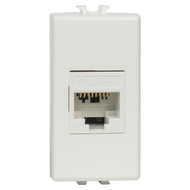 PRESA DATI RJ CAT6 UTP COMPATIBILE VIMAR PLANA CRIMPAGGIO SENZA UTENSILE | Tecnomat PRESA DATI RJ CAT6 UTP COMPATIBILE VIMAR PLANA CRIMPAGGIO SENZA UTENSILE | Tecnomat