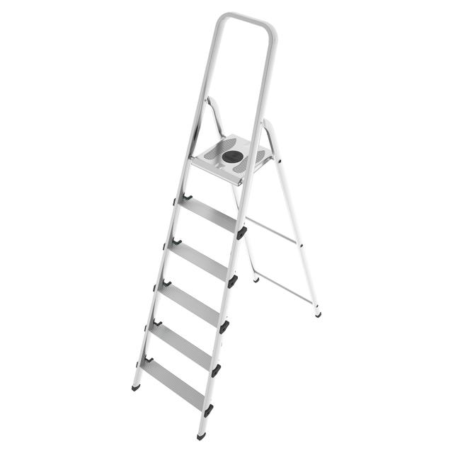 SCALA COLOMBO ACCIAIO/ALLUMINIO 6GRADINI PESO 8,2 kg PORTATA 150 kg ALTEZZA PEDANA 127,5 cm | Tecnomat SCALA COLOMBO ACCIAIO/ALLUMINIO 6GRADINI PESO 8,2 kg PORTATA 150 kg ALTEZZA PEDANA 127,5 cm | Tecnomat