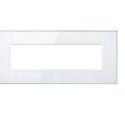 PLACCA 4BOX 7 MODULI COMPATIBILE VIMAR CON SUPPORTI PLANA ARKE EIKON IN METACRILATO BIANCO | Tecnomat PLACCA 4BOX 7 MODULI COMPATIBILE VIMAR CON SUPPORTI PLANA ARKE EIKON IN METACRILATO BIANCO | Tecnomat