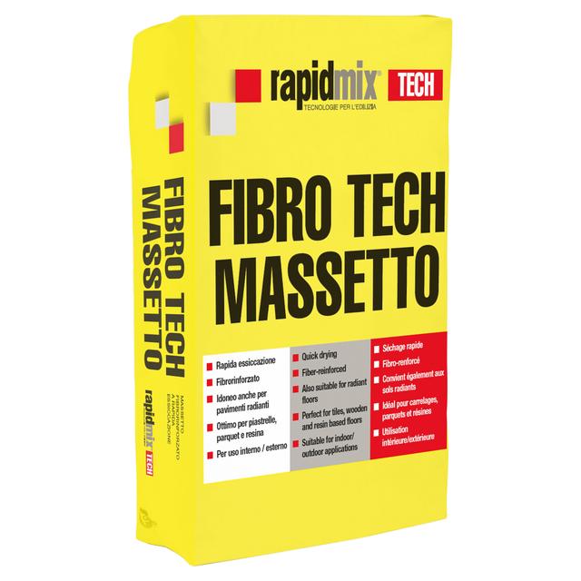 MASSETTO FIBRORINFORZATO FIBROTECH 25 kg | Tecnomat MASSETTO FIBRORINFORZATO FIBROTECH 25 kg - 2 | Tecnomat