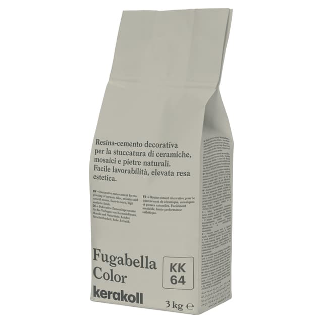 STUCCO FUGABELLA COLOR KERAKOLL KK 64 3kg FUGA 0-20 mm USO INTERNO ED ESTERNO | Tecnomat STUCCO FUGABELLA COLOR KERAKOLL KK 64 3kg FUGA 0-20 mm USO INTERNO ED ESTERNO - 2 | Tecnomat