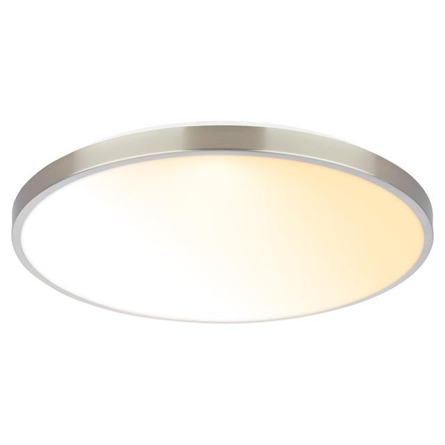 PLAFONIERA LED BRILO COMPETO SILVER 22W 2400 lumen DA 2200K A 4000K CON TELECOMANDO Ø38x6,5 cm | Tecnomat PLAFONIERA LED BRILO COMPETO SILVER 22W 2400 lumen DA 2200K A 4000K CON TELECOMANDO Ø38x6,5 cm - 2 | Tecnomat