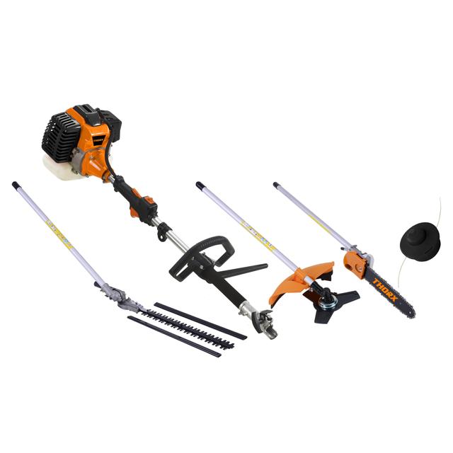 DECESPUGLIATORE MULTITOOL 43 cc THORX TX43 TAGLIASIEPI 410 mm E POTATORE 300 mm MOTORE 2T | Tecnomat DECESPUGLIATORE MULTITOOL 43 cc THORX TX43 TAGLIASIEPI 410 mm E POTATORE 300 mm MOTORE 2T | Tecnomat