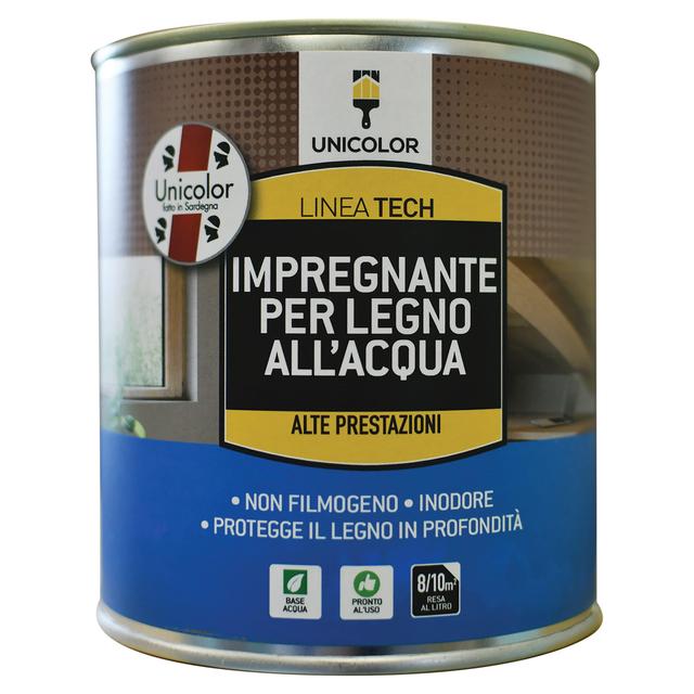 IMPREGNANTE AD ACQUA UNICOLOR 0,75 l INCOLORE PRONTO USO 12-15 m² CON 1 l | Tecnomat IMPREGNANTE AD ACQUA UNICOLOR 0,75 l INCOLORE PRONTO USO 12-15 m² CON 1 l | Tecnomat