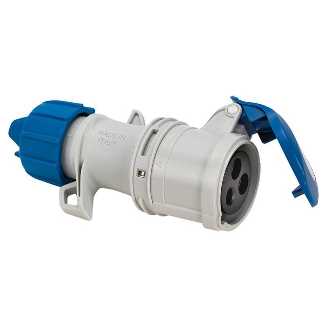 PRESA INDUSTRIALE FANTON ARGO 2P+T 16A 200-250V 6H IP54 CABLAGGIO A VITE | Tecnomat PRESA INDUSTRIALE FANTON ARGO 2P+T 16A 200-250V 6H IP54 CABLAGGIO A VITE - 2 | Tecnomat
