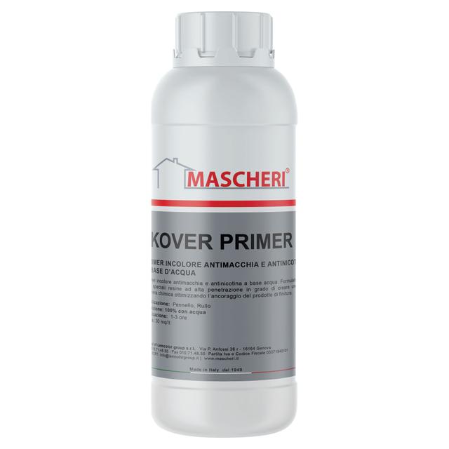 PRIMER ANTIMACCHIA KOVER MASCHERILT. 1 ALL'ACQUA ANTIMACCHIA ANTINICOTINA RESA 30m²/l | Tecnomat PRIMER ANTIMACCHIA KOVER MASCHERILT. 1 ALL'ACQUA ANTIMACCHIA ANTINICOTINA RESA 30m²/l - 2 | Tecnomat