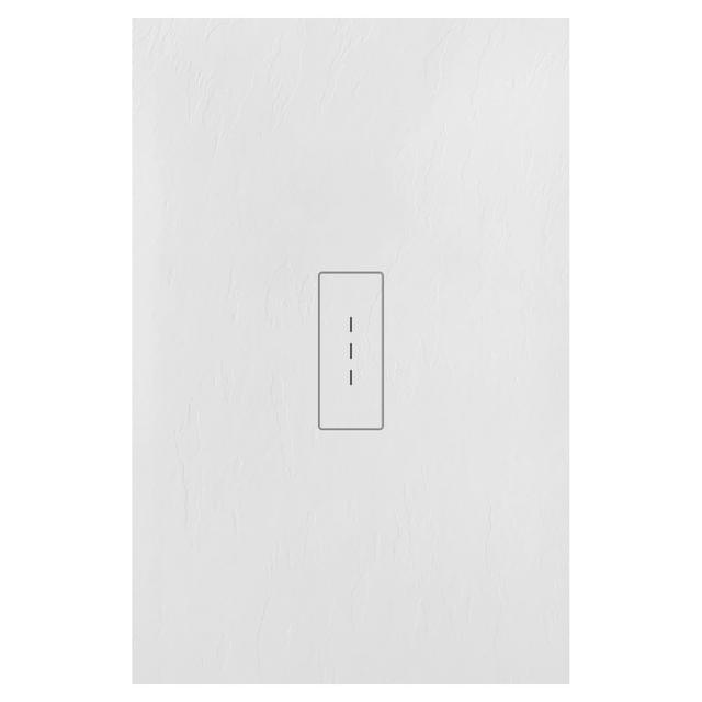 PIATTO DOCCIA SERIE TECNO IN MARMORESINA ARDESIA BIANCO 70x100 H 3 cm PILETTA Ø 90 mm | Tecnomat PIATTO DOCCIA SERIE TECNO IN MARMORESINA ARDESIA BIANCO 70x100 H 3 cm PILETTA Ø 90 mm | Tecnomat