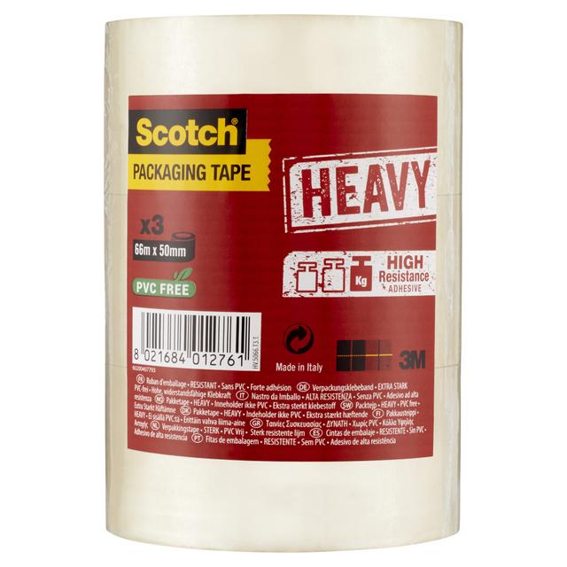 KIT 3 NASTRI IMBALLO TRASPARENT 3M HEAVY 50 mm X 66 m | Tecnomat KIT 3 NASTRI IMBALLO TRASPARENT 3M HEAVY 50 mm X 66 m | Tecnomat