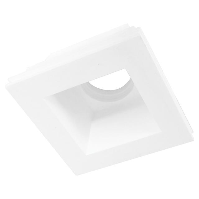 FARETTO A INCASSO IN GESSO QUADRATO CON ATTACCO GU10 DIMENSIONI 120x120x62 mm | Tecnomat FARETTO A INCASSO IN GESSO QUADRATO CON ATTACCO GU10 DIMENSIONI 120x120x62 mm | Tecnomat