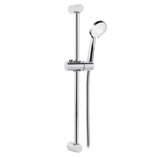 SALISCENDI DOCCIA PALAZZANI POLO PLUS 3 GETTI CROMO INTERASSE FISSO 680 mm ASTA 700 mm | Tecnomat SALISCENDI DOCCIA PALAZZANI POLO PLUS 3 GETTI CROMO INTERASSE FISSO 680 mm ASTA 700 mm | Tecnomat