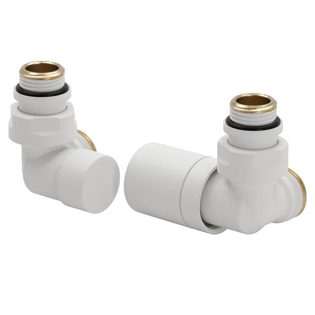 KIT VALVOLA TERMOSTATIZZABILE DETENTORE A ANGOLO DX FIRST POLETTI 1/2 BIANCO OPACO ATTACCO EK | Tecnomat KIT VALVOLA TERMOSTATIZZABILE DETENTORE A ANGOLO DX FIRST POLETTI 1/2 BIANCO OPACO ATTACCO EK - 2 | Tecnomat