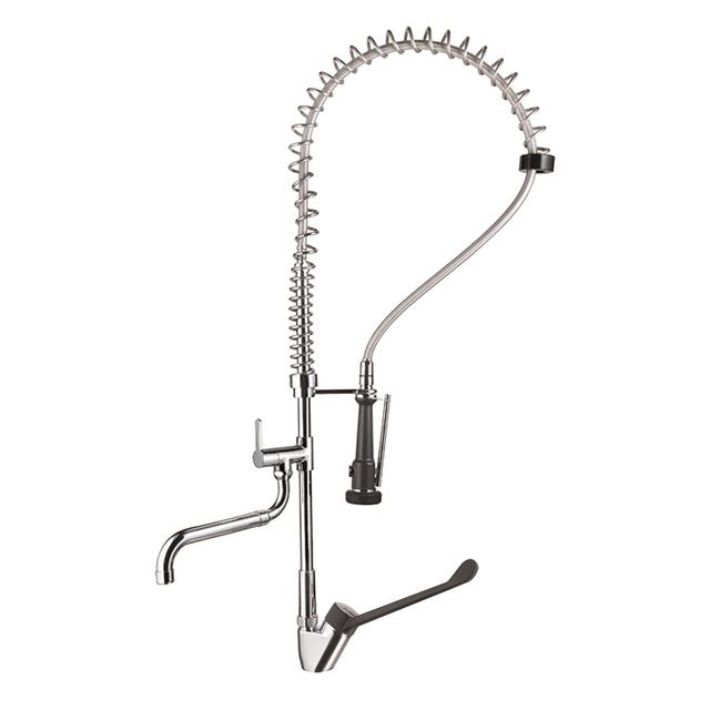 MISCELATORE LAVELLO IDRAL CON LEVA CLINICA DOCCIA PRELAVAGGIO E BOCCA EROGAZIONE H 900 mm | Tecnomat MISCELATORE LAVELLO IDRAL CON LEVA CLINICA DOCCIA PRELAVAGGIO E BOCCA EROGAZIONE H 900 mm | Tecnomat